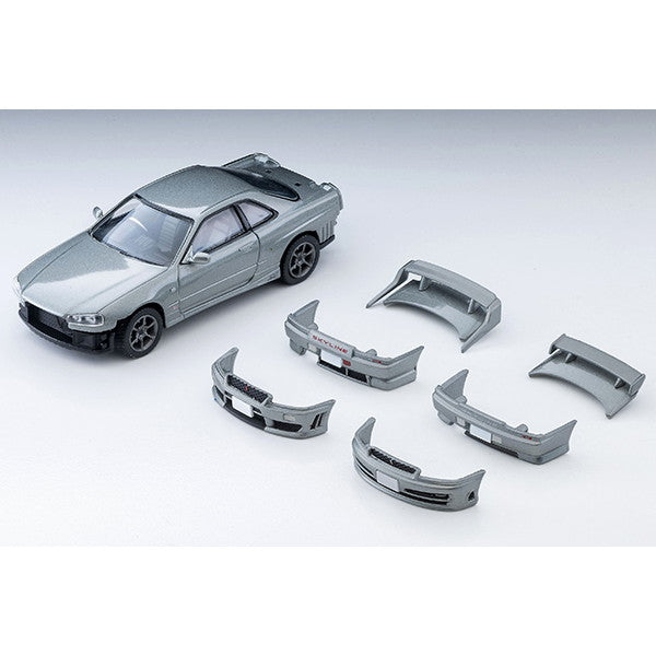 【予約安心出荷】[MDL] トミカリミテッドヴィンテージ NEO 1/64 LV-N353a 日産 スカイライン 2ドアスポーツクーペ 25GT TURBO オプションパーツ付(銀)2000年式 完成品 ミニカー(333876) TOMYTEC(トミーテック)(2025年11月)
