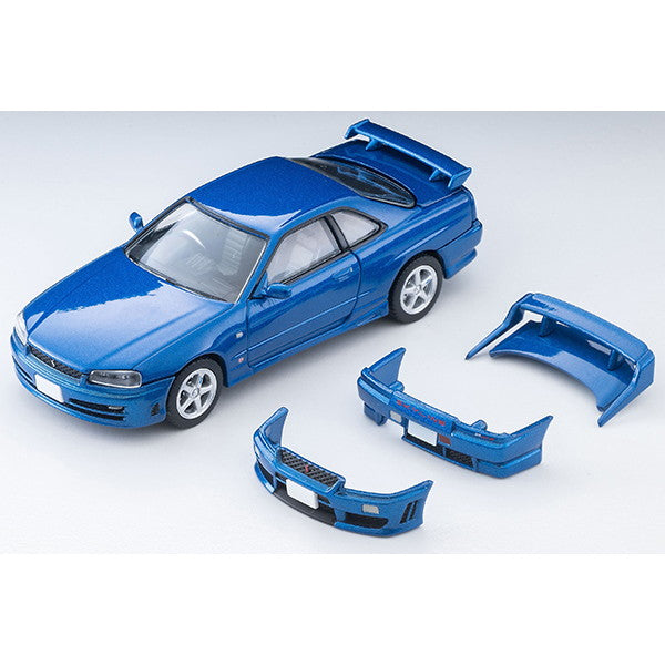 【予約安心出荷】[MDL] トミカリミテッドヴィンテージ NEO 1/64 LV-N353b 日産 スカイライン 2ドアスポーツクーペ 25GT TURBO オプションパーツ付(青)2000年式 完成品 ミニカー(335306) TOMYTEC(トミーテック)(2025年11月)