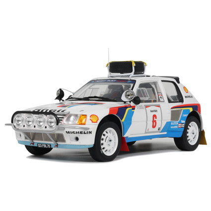 【予約安心出荷】[MDL] 1/18 プジョー 205 T16 サファリラリー 1985 #6 完成品 ミニカー(OTM1161) OttO mobile(オットーモビル)(20251031)