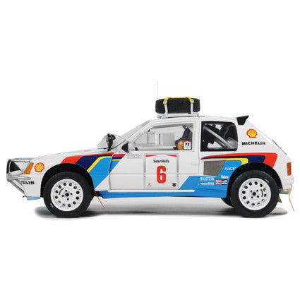 【予約安心出荷】[MDL] 1/18 プジョー 205 T16 サファリラリー 1985 #6 完成品 ミニカー(OTM1161) OttO mobile(オットーモビル)(20251031)