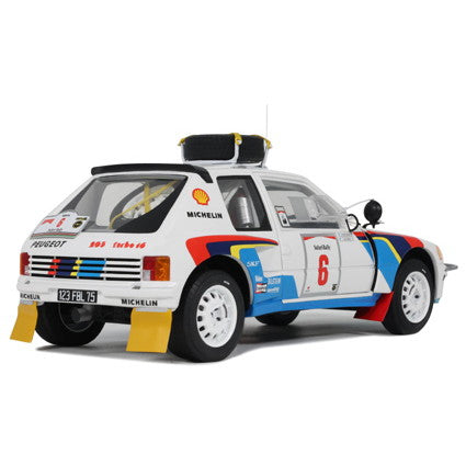 【予約安心出荷】[MDL] 1/18 プジョー 205 T16 サファリラリー 1985 #6 完成品 ミニカー(OTM1161) OttO mobile(オットーモビル)(20251031)