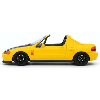 【新品即納】[MDL] 1/18 ホンダ シビック デルソル スプーン(イエロー) 完成品 ミニカー(OTM1154) OttO mobile(オットーモビル)(20250926)