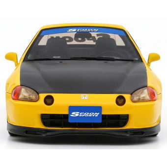 【新品即納】[MDL] 1/18 ホンダ シビック デルソル スプーン(イエロー) 完成品 ミニカー(OTM1154) OttO mobile(オットーモビル)(20250926)