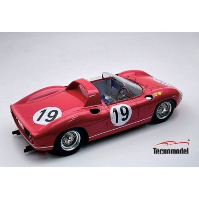 【予約安心出荷】[MDL] 1/18 フェラーリ 330P ル・マン24時間 1964 3位入賞車 #19 L. Bandini - J. Surtees SEFAC 完成品 ミニカー(TM18-309D) Tecnomodel(テクノモデル)(20251031)