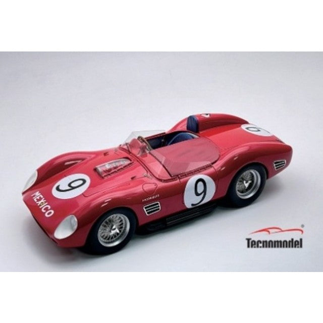 【予約安心出荷】[MDL] 1/18 フェラーリ ディーノ 196 S Governor`s Trophy 2.0 cc 1959 2位入賞車 #9 1959 R. Rodriguez 完成品 ミニカー(TM18-362E) Tecnomodel(テクノモデル)(20251031)