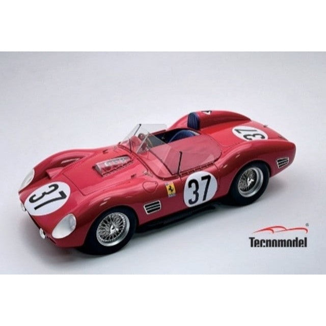 【予約安心出荷】[MDL] 1/18 フェラーリ ディーノ 196 S セブリング12時間 1961 18位入賞車 #37 W. Helburn - S. Hudson - J. Fulp 完成品 ミニカー(TM18-362F) Tecnomodel(テクノモデル)(20251031)