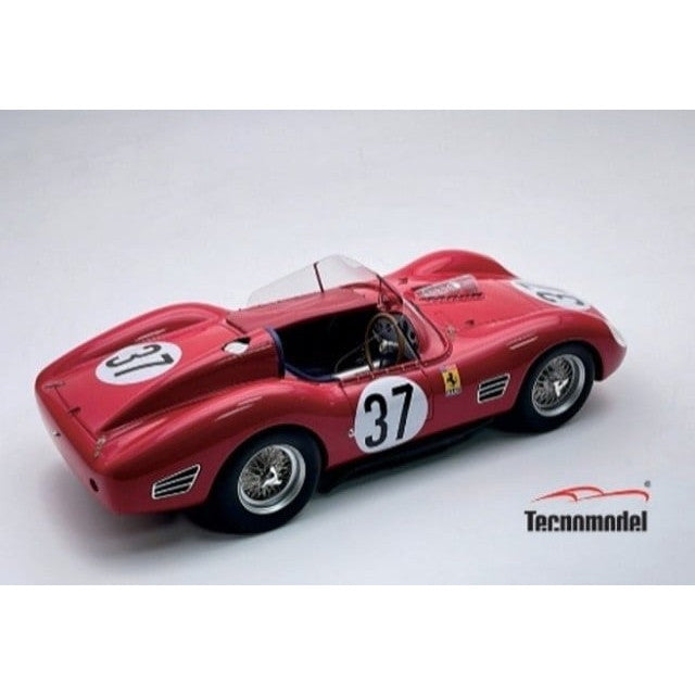 【予約安心出荷】[MDL] 1/18 フェラーリ ディーノ 196 S セブリング12時間 1961 18位入賞車 #37 W. Helburn - S. Hudson - J. Fulp 完成品 ミニカー(TM18-362F) Tecnomodel(テクノモデル)(20251031)