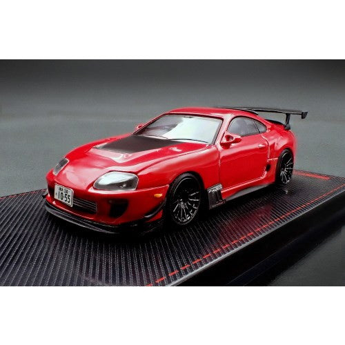 【予約安心出荷】[MDL] 1/64 Toyota Supra(JZA80) RZ Red(レッド) 完成品 ミニカー(IG3882) ignition model(イグニッションモデル)(2025年11月)