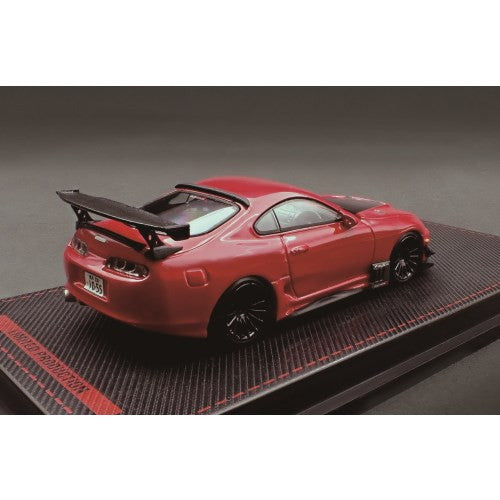 【予約安心出荷】[MDL] 1/64 Toyota Supra(JZA80) RZ Red(レッド) 完成品 ミニカー(IG3882) ignition model(イグニッションモデル)(2025年11月)