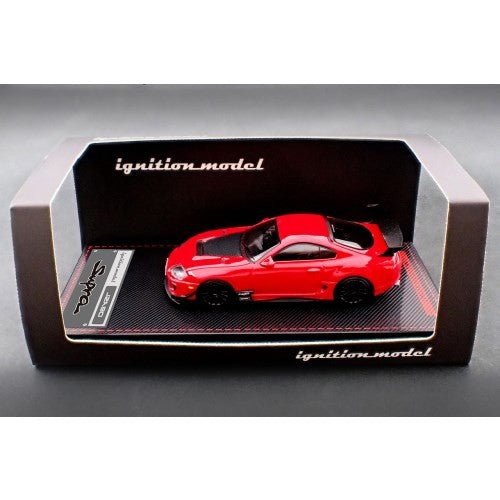 【予約安心出荷】[MDL] 1/64 Toyota Supra(JZA80) RZ Red(レッド) 完成品 ミニカー(IG3882) ignition model(イグニッションモデル)(2025年11月)