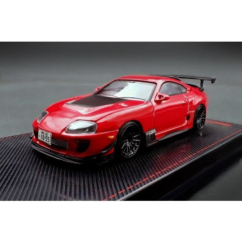 【新品】【お取り寄せ】[MDL] 1/64 Toyota Supra(JZA80) RZ Red(レッド) 完成品 ミニカー(IG3882) ignition model(イグニッションモデル)(20251130)
