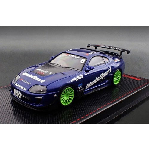 【予約安心出荷】[MDL] 1/64 Toyota Supra(JZA80) RZ Blue Metallic(ブルーメタリック) 完成品 ミニカー(IG3843) ignition model(イグニッションモデル)(2025年11月)