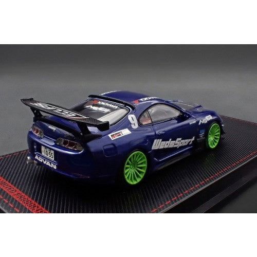 【新品】【お取り寄せ】[MDL] 1/64 Toyota Supra(JZA80) RZ Blue Metallic(ブルーメタリック) 完成品 ミニカー(IG3843) ignition model(イグニッションモデル)(20251130)