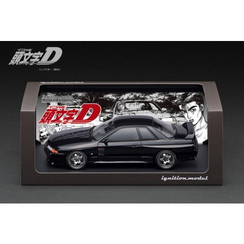 【予約安心出荷】[MDL] 1/18 INITIAL D Nissan Skyline(スカイライン) GT-R V-spec II(BNR32) Black 完成品 ミニカー(IG3544) ignition model(イグニッションモデル)(2025年12月)