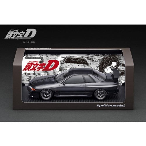 【予約安心出荷】[MDL] 1/18 INITIAL D Nissan Skyline(スカイライン) GT-R(BNR32) Gun Metallic 完成品 ミニカー(IG3545) ignition model(イグニッションモデル)(2025年12月)