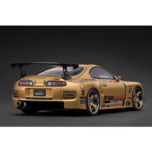 【予約安心出荷】[MDL] 1/18 TOP SECRET GT300 Supra(A80)(スープラ) Gold 完成品 ミニカー(IG3743) ignition model(イグニッションモデル)(2025年11月)