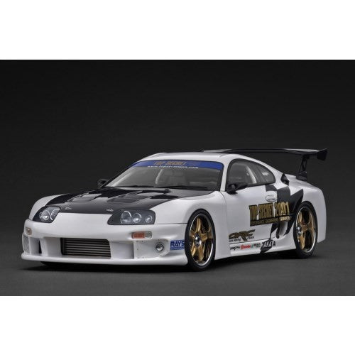 【予約安心出荷】[MDL] 1/18 TOP SECRET GT300 Supra(A80)(スープラ) White 完成品 ミニカー(IG3744) ignition model(イグニッションモデル)(2025年11月)