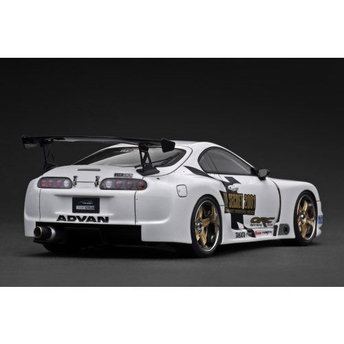 【予約安心出荷】[MDL] 1/18 TOP SECRET GT300 Supra(A80)(スープラ) White 完成品 ミニカー(IG3744) ignition model(イグニッションモデル)(2025年11月)