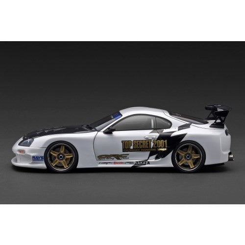 【予約安心出荷】[MDL] 1/18 TOP SECRET GT300 Supra(A80)(スープラ) White 完成品 ミニカー(IG3744) ignition model(イグニッションモデル)(2025年11月)