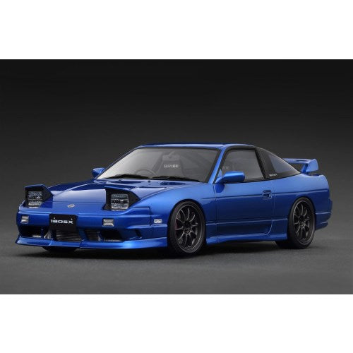 【予約安心出荷】[MDL] 1/18 Nissan(ニッサン) 180SX TYPE X(RPS13) Blue Metallic 完成品 ミニカー(IG3766) ignition model(イグニッションモデル)(2025年11月)