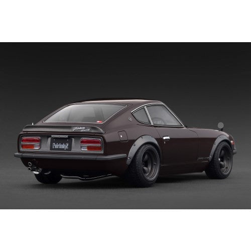 【予約安心出荷】[MDL] 1/18 Nissan Fairlady(フェアレディー) 240ZG(HS30) Maroon 完成品 ミニカー(IG3721) ignition model(イグニッションモデル)(2025年12月)