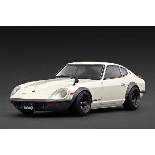 【予約安心出荷】[MDL] 1/18 Nissan Fairlady(フェアレディー) 240ZG(HS30) White 完成品 ミニカー(IG3722) ignition model(イグニッションモデル)(2025年12月)