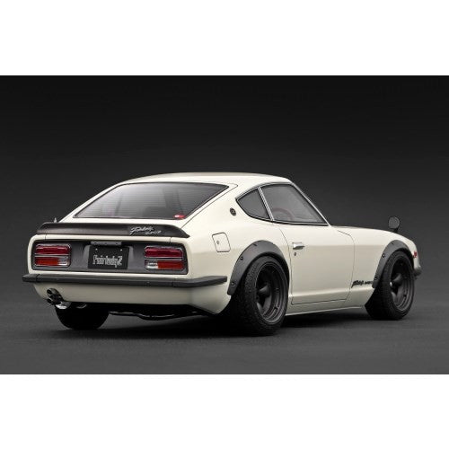【予約安心出荷】[MDL] 1/18 Nissan Fairlady(フェアレディー) 240ZG(HS30) White 完成品 ミニカー(IG3722) ignition model(イグニッションモデル)(2025年12月)