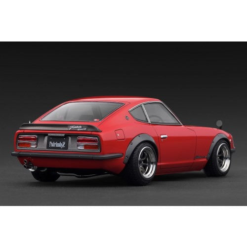 【予約安心出荷】[MDL] 1/18 Nissan Fairlady(フェアレディー) 240ZG(HS30) Red 完成品 ミニカー(IG3723) ignition model(イグニッションモデル)(2025年12月)