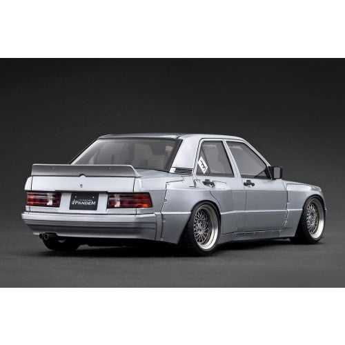 【予約安心出荷】[MDL] 1/18 PANDEM(パンデム) 190 Silver 完成品 ミニカー(IG3768) ignition model(イグニッションモデル)(2025年12月)