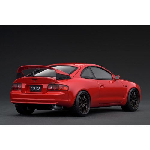 【予約安心出荷】[MDL] 1/18 Toyota Celica(セリカ) GT-FOUR (ST205) Red 完成品 ミニカー(IG3677) ignition model(イグニッションモデル)(2025年10月)