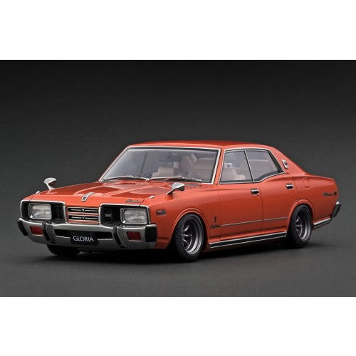 【予約安心出荷】[MDL] 1/18 Nissan Gloria Brougham(330)(グ　　ア ブロアム) Copper Orange 完成品 ミニカー(IG3932) ignition model(イグニッションモデル)(2025年9月)