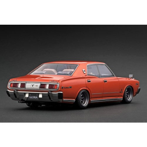 【予約安心出荷】[MDL] 1/18 Nissan Gloria Brougham(330)(グ　　ア ブロアム) Copper Orange 完成品 ミニカー(IG3932) ignition model(イグニッションモデル)(2025年9月)