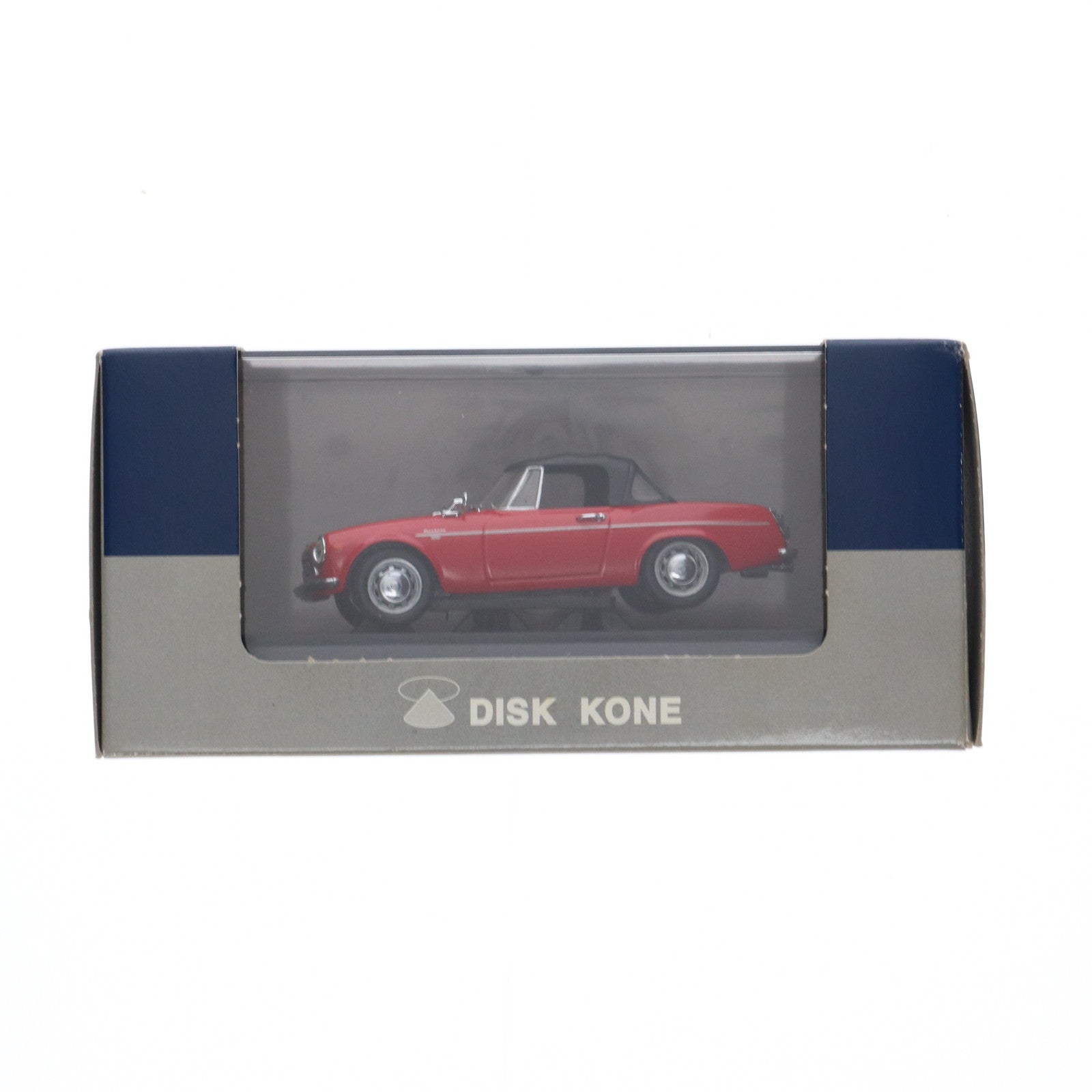 【中古即納】[MDL] 1/43 Nissan Datsun Fairlady(ダットサン フェアレディ) 2000(SR311) レッド 完成品 ミニカー DISK KONE(ディスクコーン)(19991231)