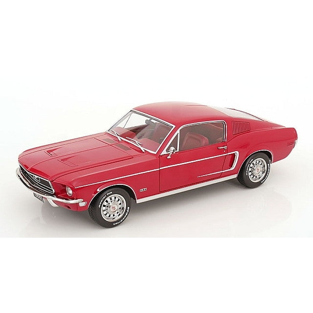 【予約安心出荷】[MDL] 1/12 フォード Mustang(マスタング) GT Fastback 1968(レッド) 完成品 ミニカー(KKDC120222) KK scale(ケーケースケール)(2026年2月)