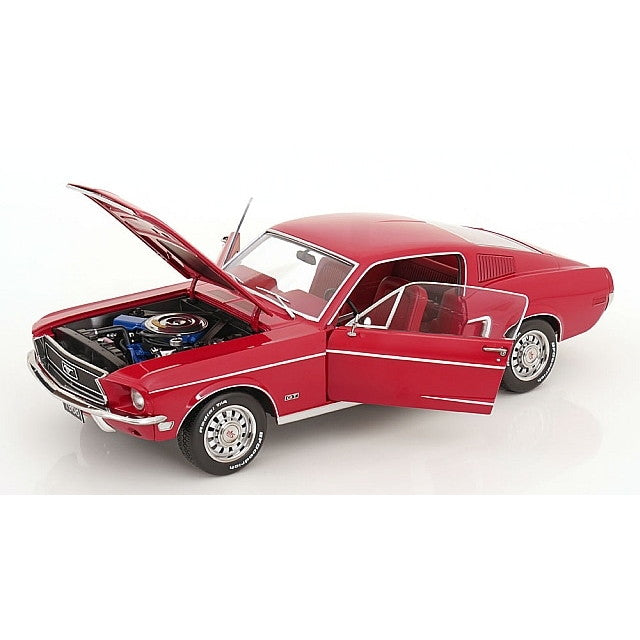【予約安心出荷】[MDL] 1/12 フォード Mustang(マスタング) GT Fastback 1968(レッド) 完成品 ミニカー(KKDC120222) KK scale(ケーケースケール)(2026年2月)