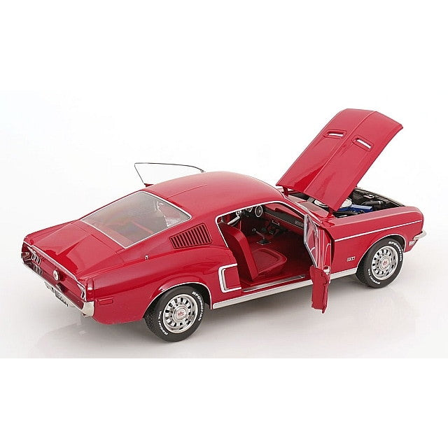 【予約安心出荷】[MDL] 1/12 フォード Mustang(マスタング) GT Fastback 1968(レッド) 完成品 ミニカー(KKDC120222) KK scale(ケーケースケール)(2026年2月)