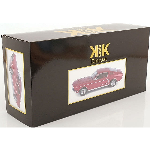 【予約安心出荷】[MDL] 1/12 フォード Mustang(マスタング) GT Fastback 1968(レッド) 完成品 ミニカー(KKDC120222) KK scale(ケーケースケール)(2026年2月)