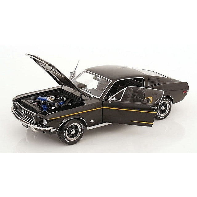 【予約安心出荷】[MDL] 1/12 フォード Mustang(マスタング) GT Fastback 1968(ブラック) 完成品 ミニカー(KKDC120223) KK scale(ケーケースケール)(2026年2月)