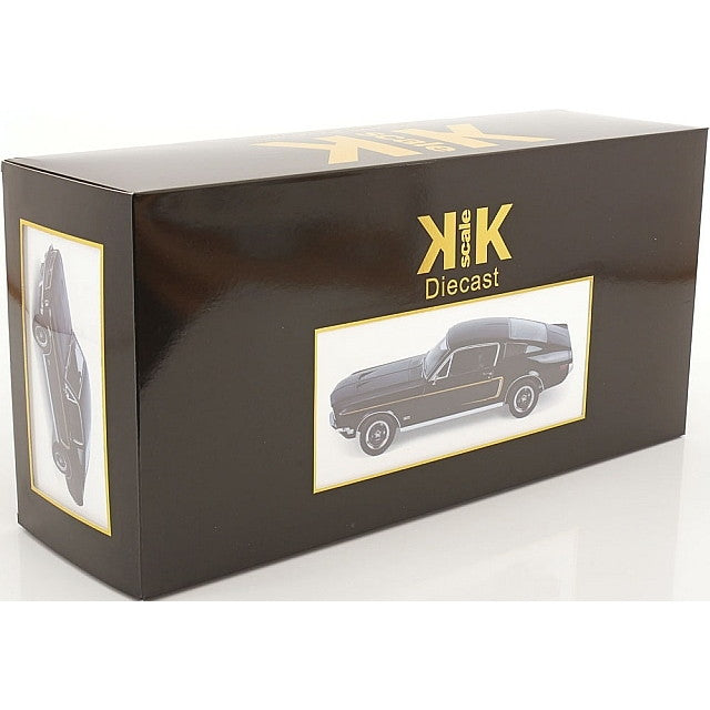 【予約安心出荷】[MDL] 1/12 フォード Mustang(マスタング) GT Fastback 1968(ブラック) 完成品 ミニカー(KKDC120223) KK scale(ケーケースケール)(2026年2月)