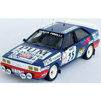 【新品即納】[MDL] 1/43 アウディ クワトロ 1985年 モンテカルロラリー #25 Pierre Bos/Jean-Claude Leuvrey 完成品 ミニカー(RRfr96) Trofeu(トロフュー)(20250831)