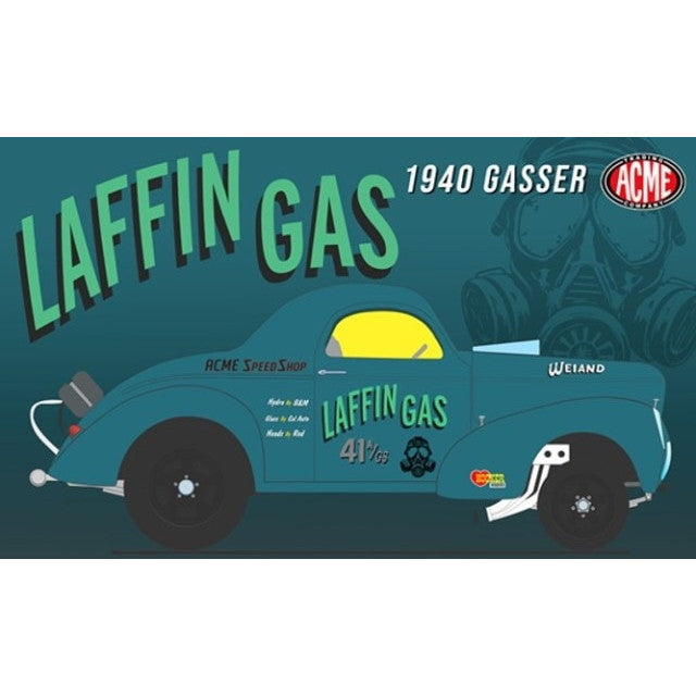 【新品即納】[MDL] 1/18 Gasser(ガッサー) 1940 Laffin Gas 完成品 ミニカー(A1800936) ACME(アクメ)(20250831)