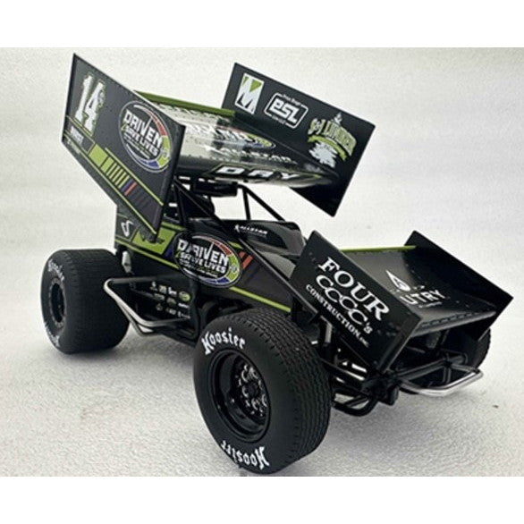 【新品即納】[MDL] スプリントカー 1/50 2025 #14CC Driven 2 Save Lives Corey Day 完成品 ミニカー(A5025015) ACME(アクメ)(20250831)