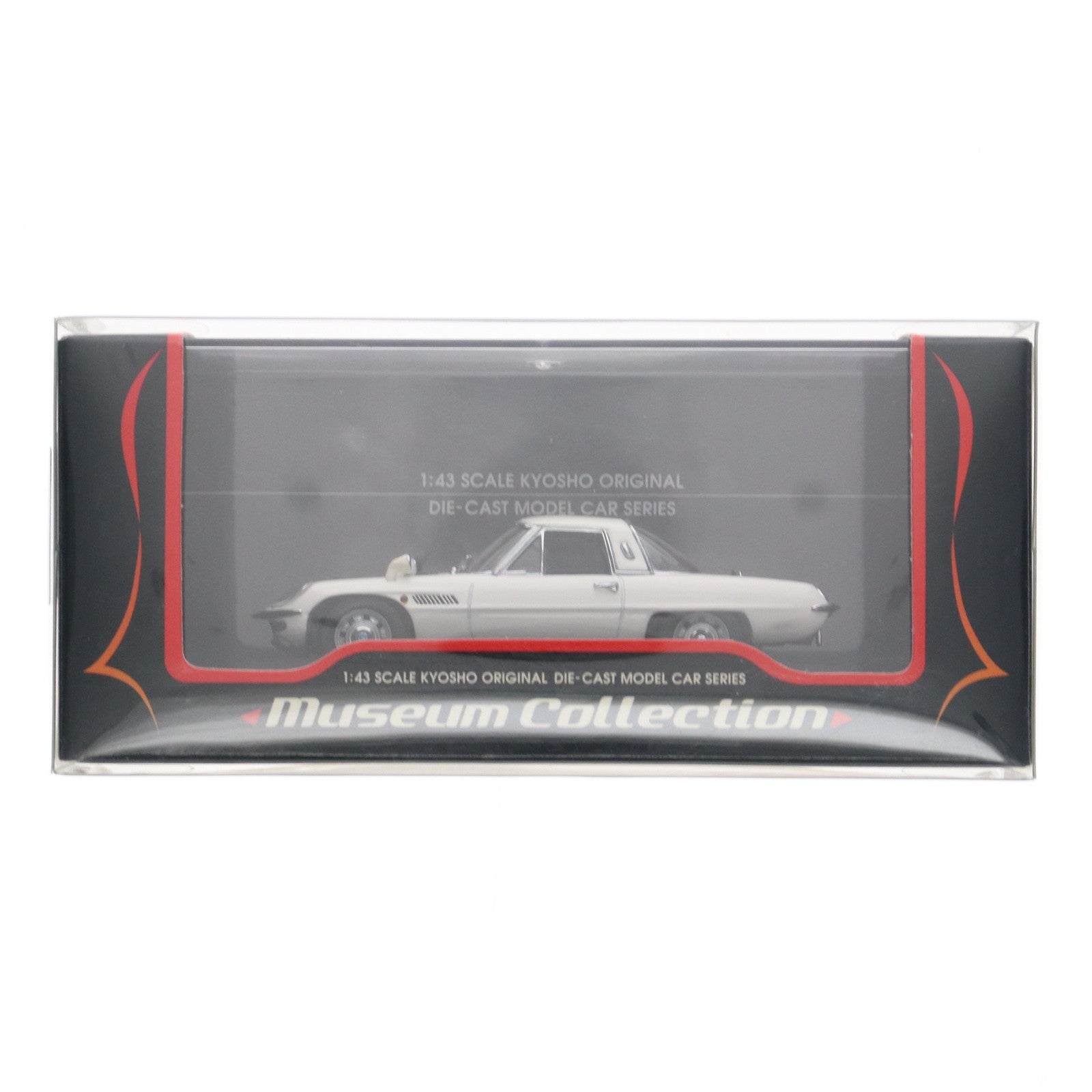 【中古即納】[MDL] Museum Collection 1/43 マツダ コスモスポーツ ホワイト 完成品 ミニカー(03101W) 京商(20030710)
