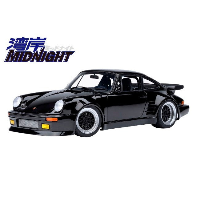 【中古即納】[MDL] オートアート・コンポジットダイキャストモデル 1/18 ポルシェ 911(930) ターボ 「湾岸ミッドナイト」 ブラックバード(第1巻仕様) 完成品 ミニカー(78158) AUTOart(オートアート)(20250930)