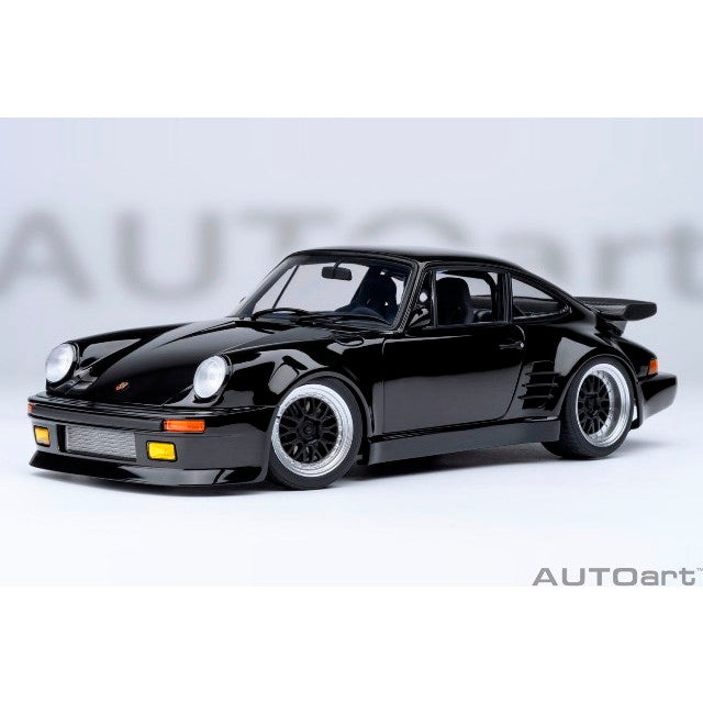 【中古即納】[MDL] オートアート・コンポジットダイキャストモデル 1/18 ポルシェ 911(930) ターボ 「湾岸ミッドナイト」 ブラックバード(第1巻仕様) 完成品 ミニカー(78158) AUTOart(オートアート)(20250930)