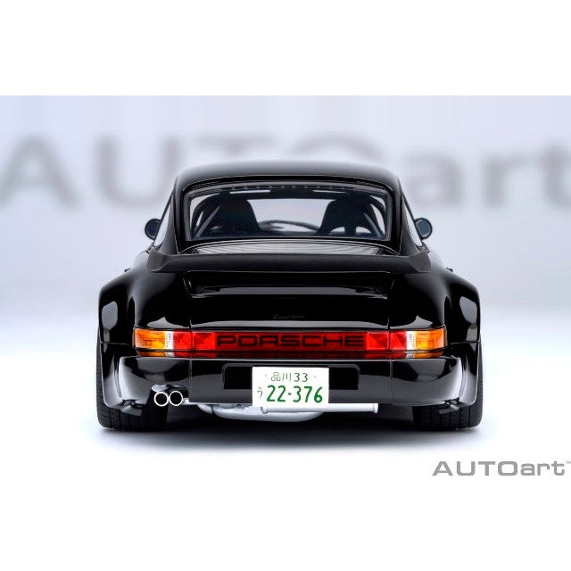 【中古即納】[MDL] オートアート・コンポジットダイキャストモデル 1/18 ポルシェ 911(930) ターボ 「湾岸ミッドナイト」 ブラックバード(第1巻仕様) 完成品 ミニカー(78158) AUTOart(オートアート)(20250930)