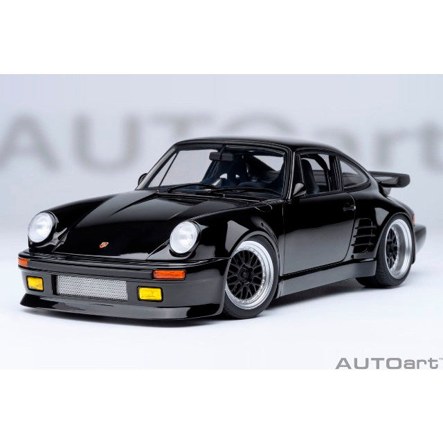 【中古即納】[MDL] オートアート・コンポジットダイキャストモデル 1/18 ポルシェ 911(930) ターボ 「湾岸ミッドナイト」 ブラックバード(第1巻仕様) 完成品 ミニカー(78158) AUTOart(オートアート)(20250930)