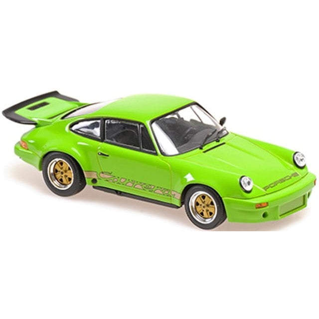 【新品即納】[MDL] 1/43 ポルシェ 911 カレラ RS 3.0 -1974- グリーン/ゴールドロゴ 完成品 ミニカー(940063121) MAXICHAMPS(マキシチャンプス)(20250731)