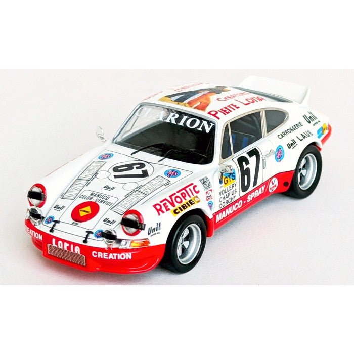 【新品即納】[MDL] 1/43 ポルシェ 911 カレラ RSR 1974年 ル・マン24時間レース #67 William Vollery/Eric Chapuis/Roger Dorchy 完成品 ミニカー(dsn306) Trofeu(トロフュー)(20250831)