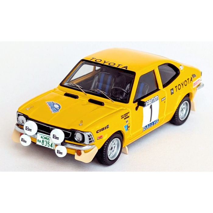 【新品即納】[MDL] 1/43 トヨタ カローラ レビン 1974年 ヌールランラリー 1位 #1 Ove Andersson/Arne Hertz 完成品 ミニカー(RRde46) Trofeu(トロフュー)(20250831)